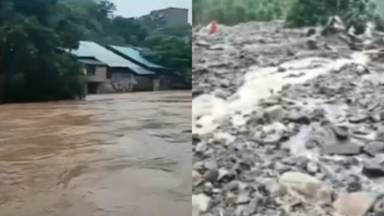重慶遭強降雨 爆發山洪泥石流 官方刪水庫信息