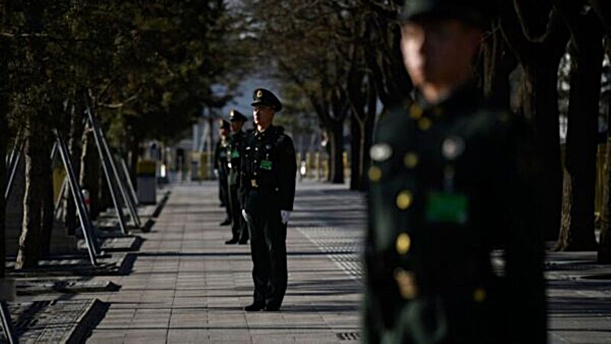 在中共體制下,高層權力運行長期處於高度黑箱狀態。(WANG ZHAO/AFP/Getty Images)