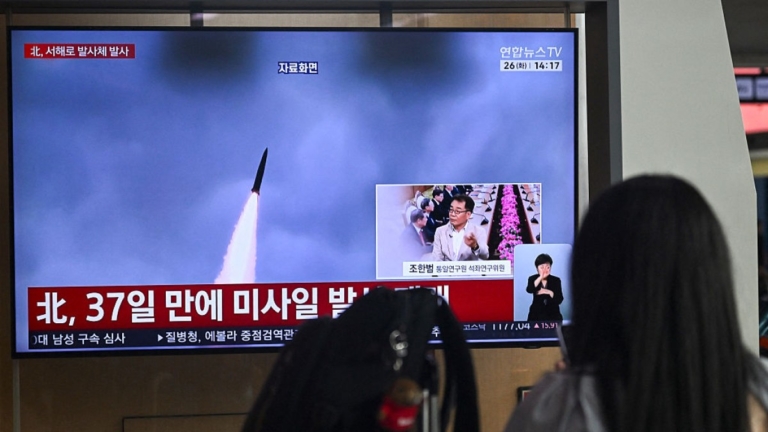 傳習近平訪問 朝鮮混合發射近程彈道飛彈、多管火箭