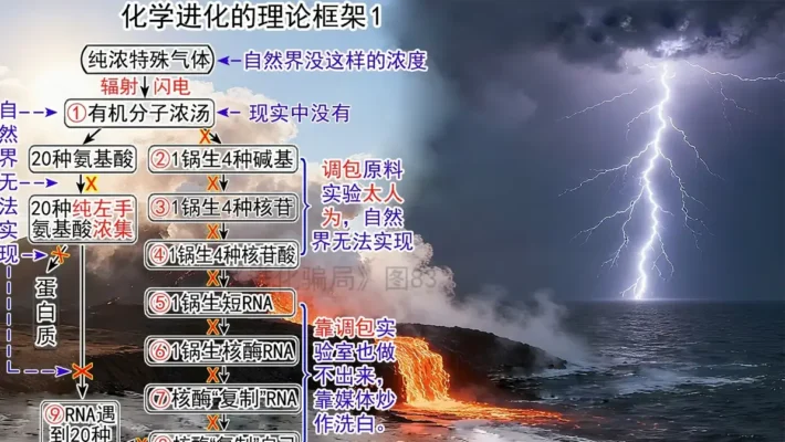 進化騙局(27) 化學進化 全部垮塌