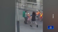 持刀狂徒瑞士火車站行兇 老師挺身保護孩子