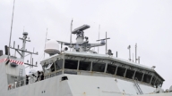 中共外長訪加前夕 加拿大軍艦穿越台灣海峽