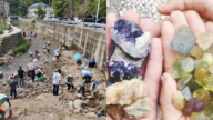 浙江小山村意外走紅 週末大批民眾去撿「寶石」（視頻）