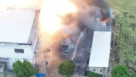 蘇州一工廠爆炸起火 救火時再度爆炸（視頻）
