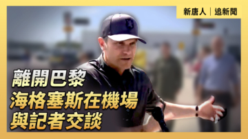 【直播】離開巴黎 海格塞斯在機場與記者交談