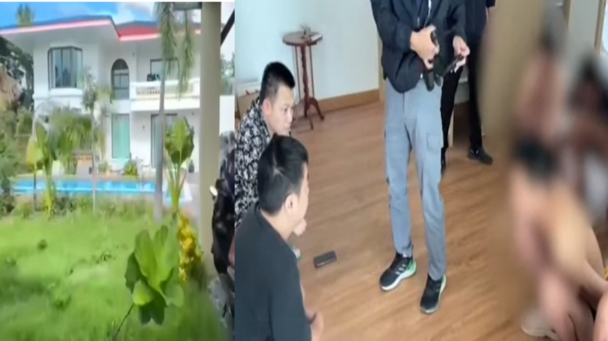 直击泰警清迈查获诈骗机房 10中国公民被捕(视频)