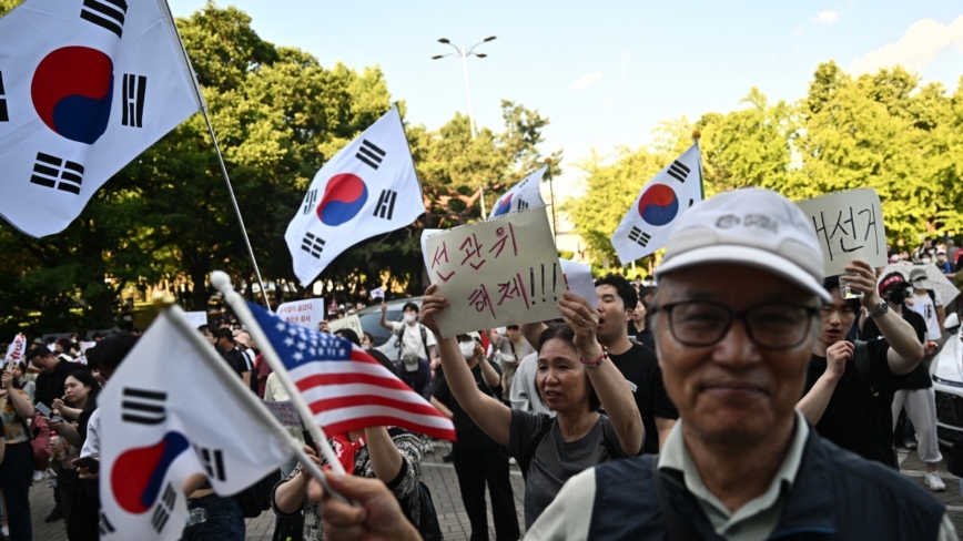 韓國民眾揭中共干預選舉 歡迎台灣媒體(視頻)