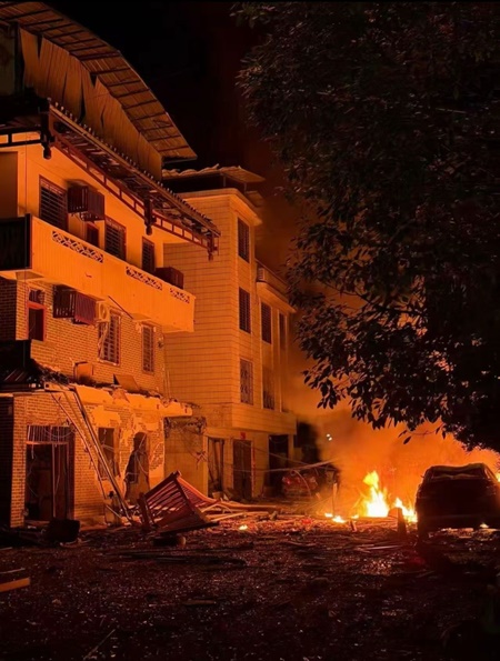 廣西桂林凌晨驚傳爆炸 威力巨大 已致24死傷(視頻)