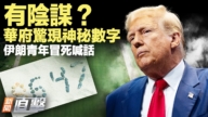 【新闻直击】有阴谋?华府惊现神秘数字 伊朗青年冒死喊话