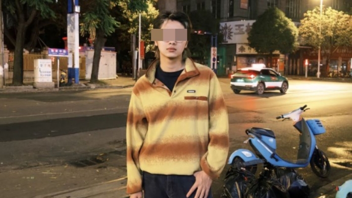 驚險！廣東高考生騎車遭雷劈 全身都麻了（視頻）