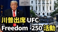 【直播】川普出席 UFC Freedom 250 活動