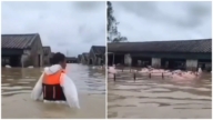 中国地震冰雹洪水天灾不断 百姓：是天的警告