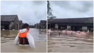 中国地震冰雹洪水天灾不断 百姓：是天的警告