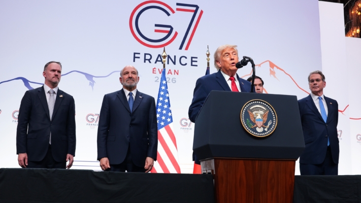 G7峰會記者會 川普：不存在3000億美元換和平