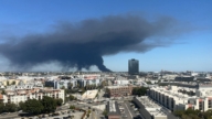 洛杉矶博伊尔高地大火 浓烟遮天 全市一度启动警戒
