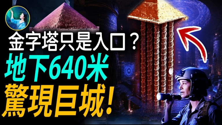 【未解之謎】金字塔下面還有另一座世界？