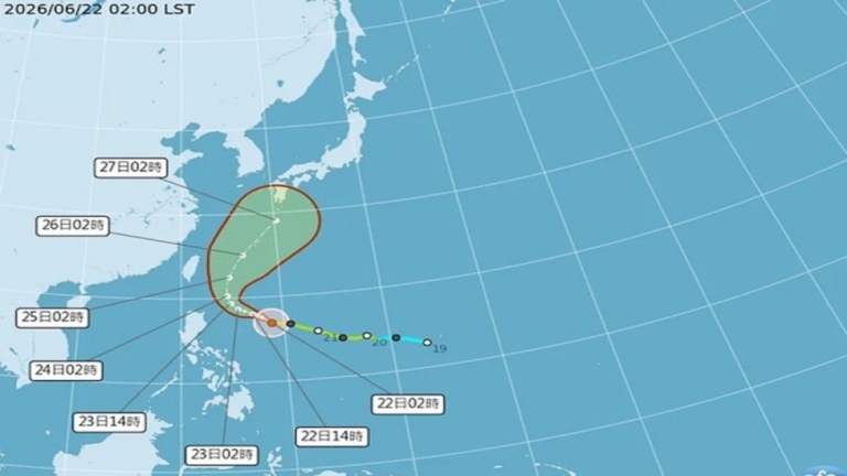13縣市今續防高溫 中颱米克拉週四距台最近