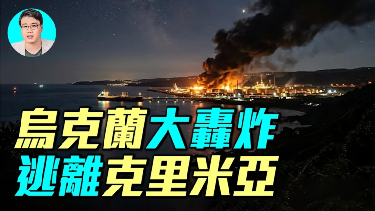 【軍事情報局】烏克蘭大轟炸 逃離克里米亞