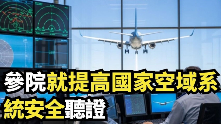 【直播】參院就提高國家空域系統安全聽證