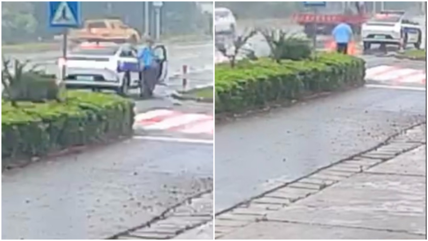 江蘇交警開執法車當街收禮 民眾舉報遭信息泄露