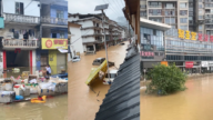 貴州暴雨連連 水庫洩洪 廣西持續受災