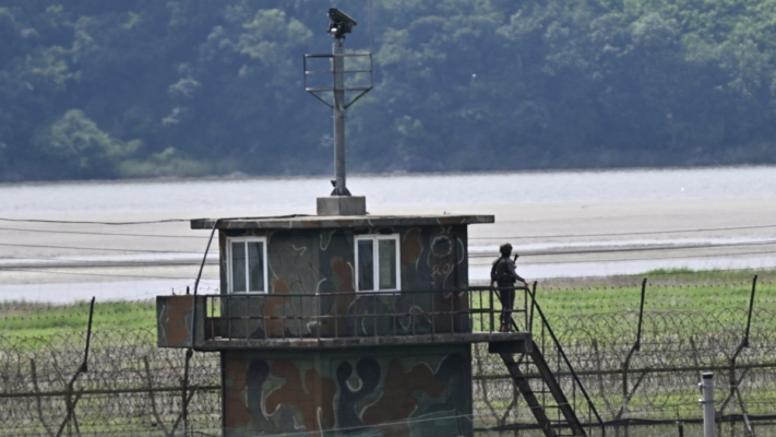 朝鮮士兵罕見穿越陸界向韓國投誠