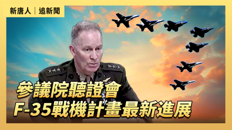 【直播】參議院聽證會：F-35戰機計劃最新進展