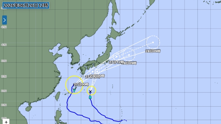 兩大颱風逼近日本 百餘航班取消 數千居民撤離