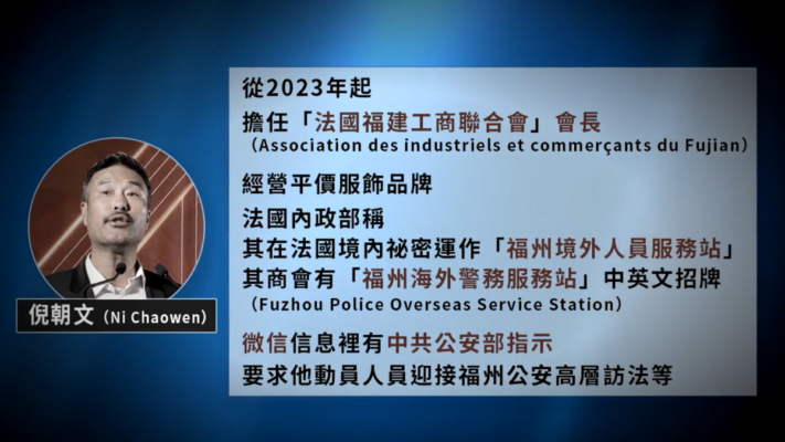 【禁聞】法國關閉9個中共祕密警察站