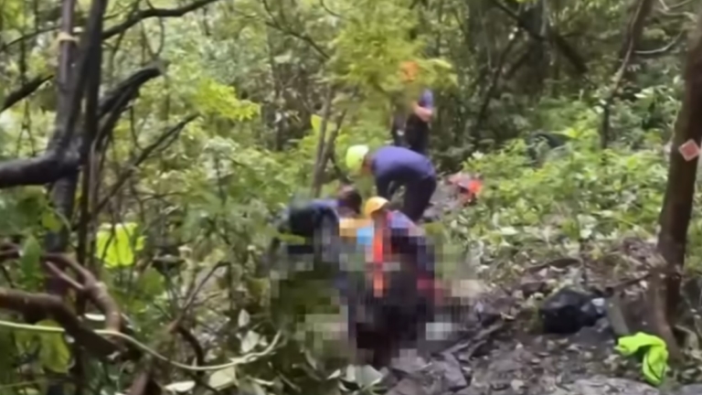 台中蝴蝶谷步道落石意外 登山客4死1傷