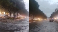 【更新】伊朗西北異常強降雨 水漫街道