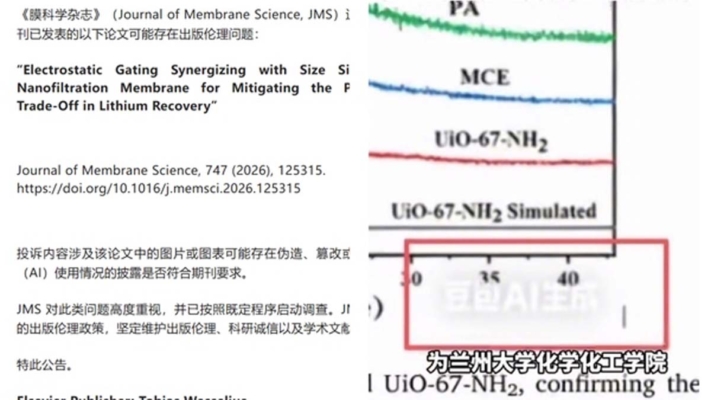論文圖表帶AI水印 中國學術造假又添奇葩案例
