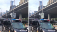 北京飞机撞楼 中国尊附近出现特警雷达车（视频）