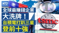 【財經新聞】全球最賺錢企業大洗牌！台積電打趴三星登前十強
