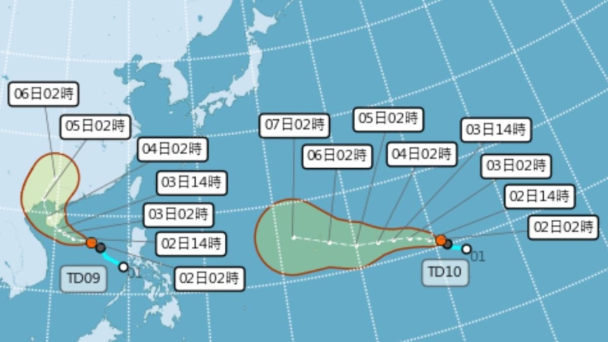 輕颱巴威生成 朝西北西移動 恐成「大而強」颱風