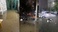颱風美莎克襲擊海南三亞:海水倒灌 慘不忍睹(多視頻)