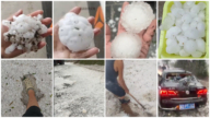 強對流襲華北 邯鄲冰雹如鵝蛋 網友:像手榴彈(視頻)
