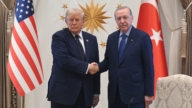 川普出席北约峰会 与土耳其总统会谈
