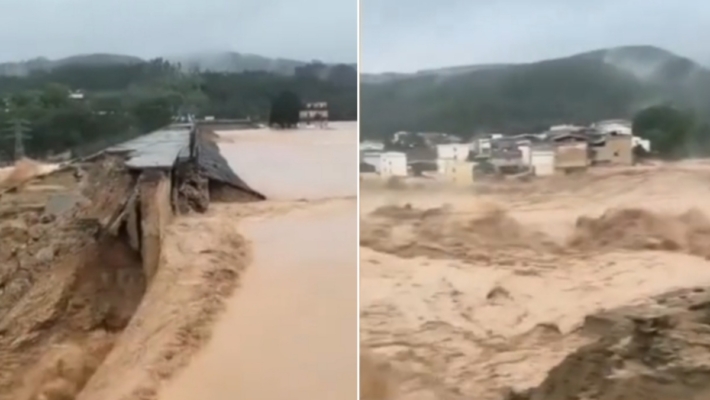 廣西水庫接連潰壩 暴雨之外的人為因素