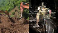 甘肃山体滑坡21人遇难 湖北台风至少11人死亡