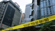 曼哈頓37層大樓有立柱變形 正在加固