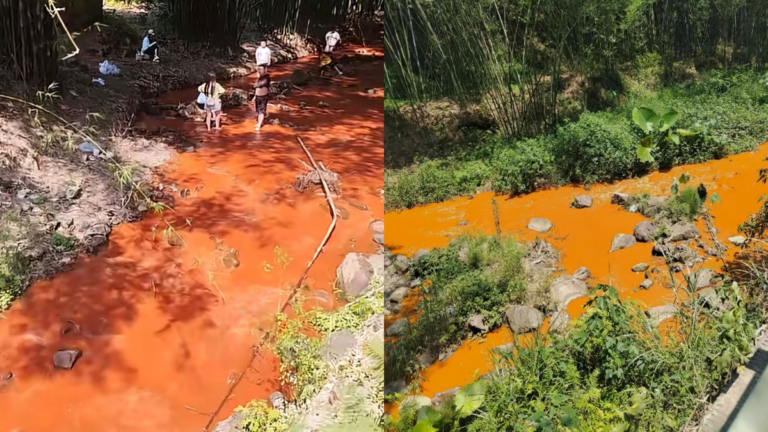 四川連震2天 河水異常變紅 民眾憂大地震（多視頻）