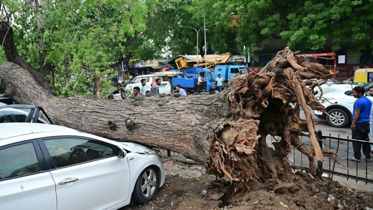 連續暴雨12死 印度垃圾山、隧道坍塌多地交通中斷