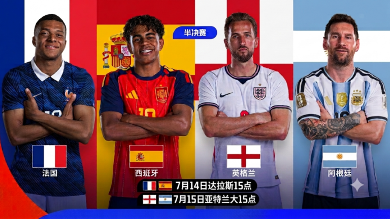 世界盃四強出爐 FIFA Top4首度齊聚