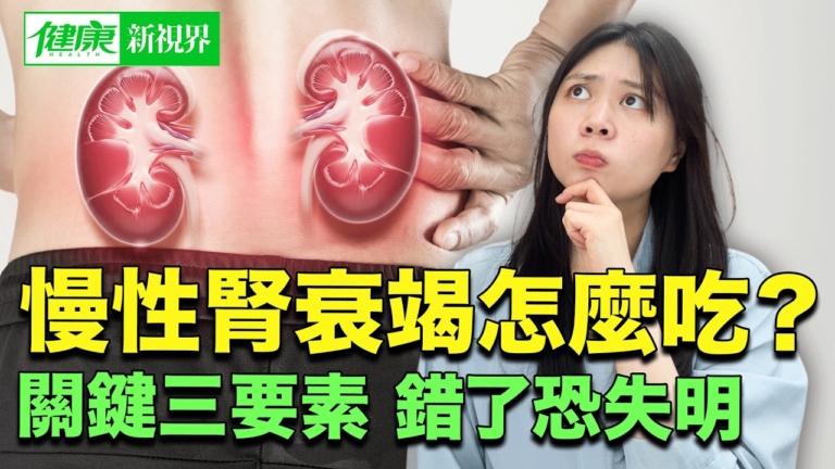 【健康新視界】慢性腎衰竭怎麽吃？