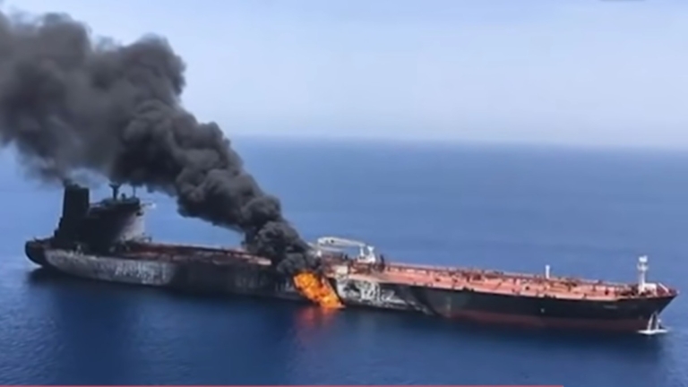 英海事機構：霍爾木茲海峽出現船隻起火