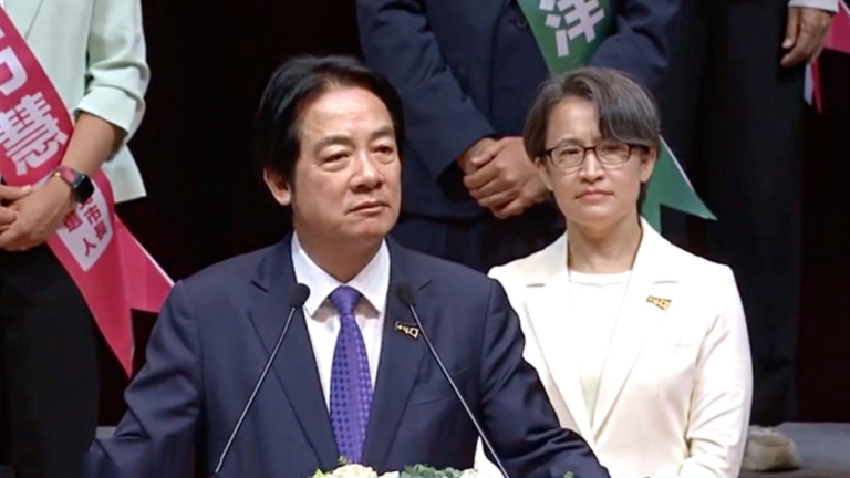 【短訊】台總統：全體反對中共紅色恐怖 完整制度反跨境鎮壓