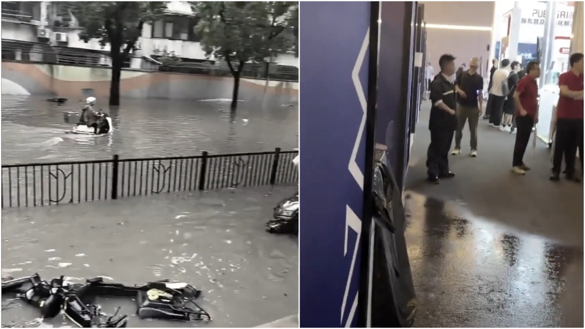 【禁闻】上海百年暴雨淹城 民讽习近平「灾星」