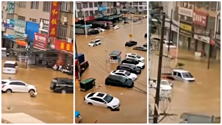 廣西大洪水 災民流離失所 又有水庫崩塌