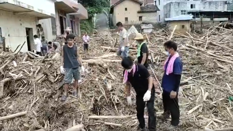 【禁聞】記者直擊：廣西洪災死傷未知 山區救援靠民間